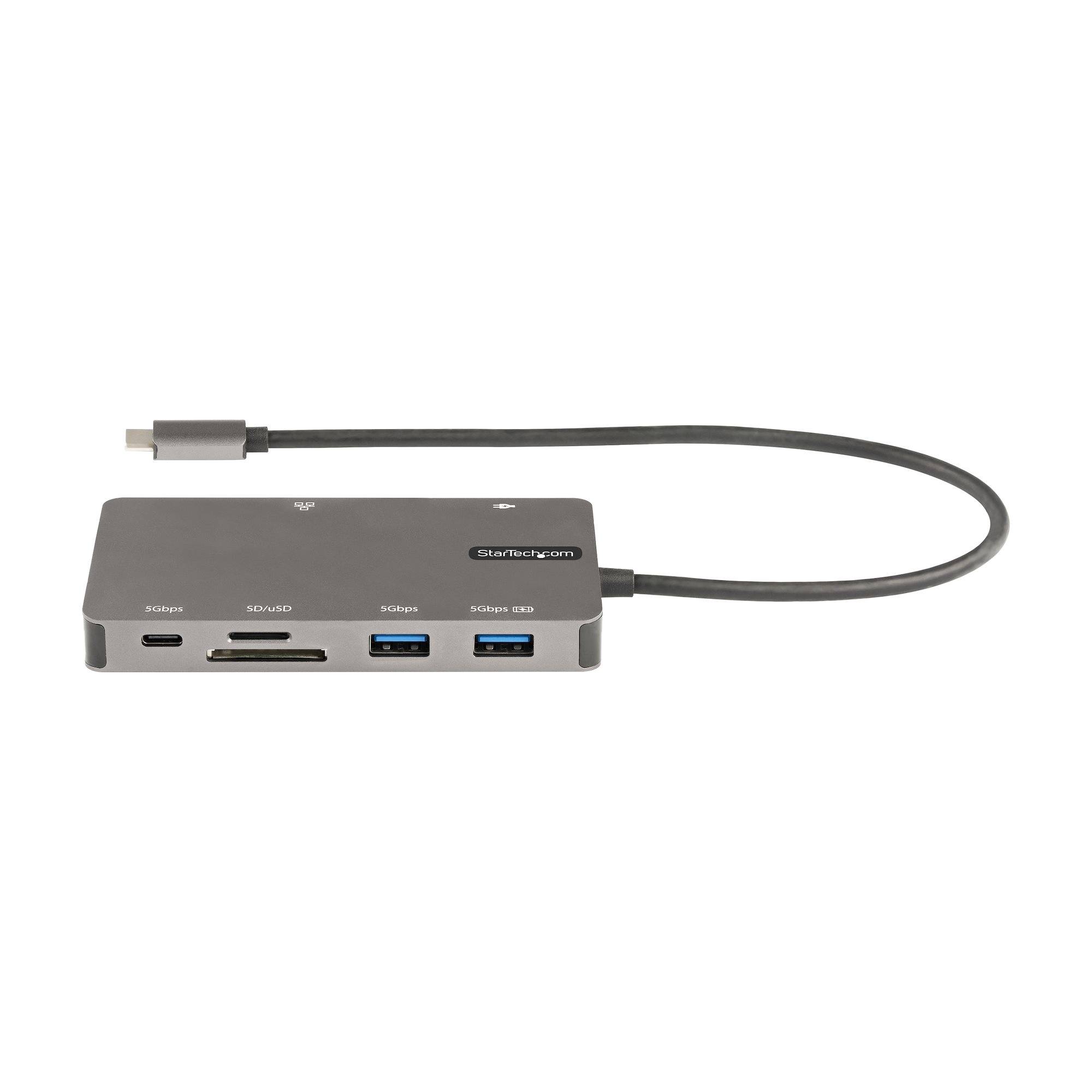 Rca Informatique - image du produit : ADAPTATEUR MULTIPORT USB-C HDMI 4K 30HZ OU VGA HUB USB 3.0