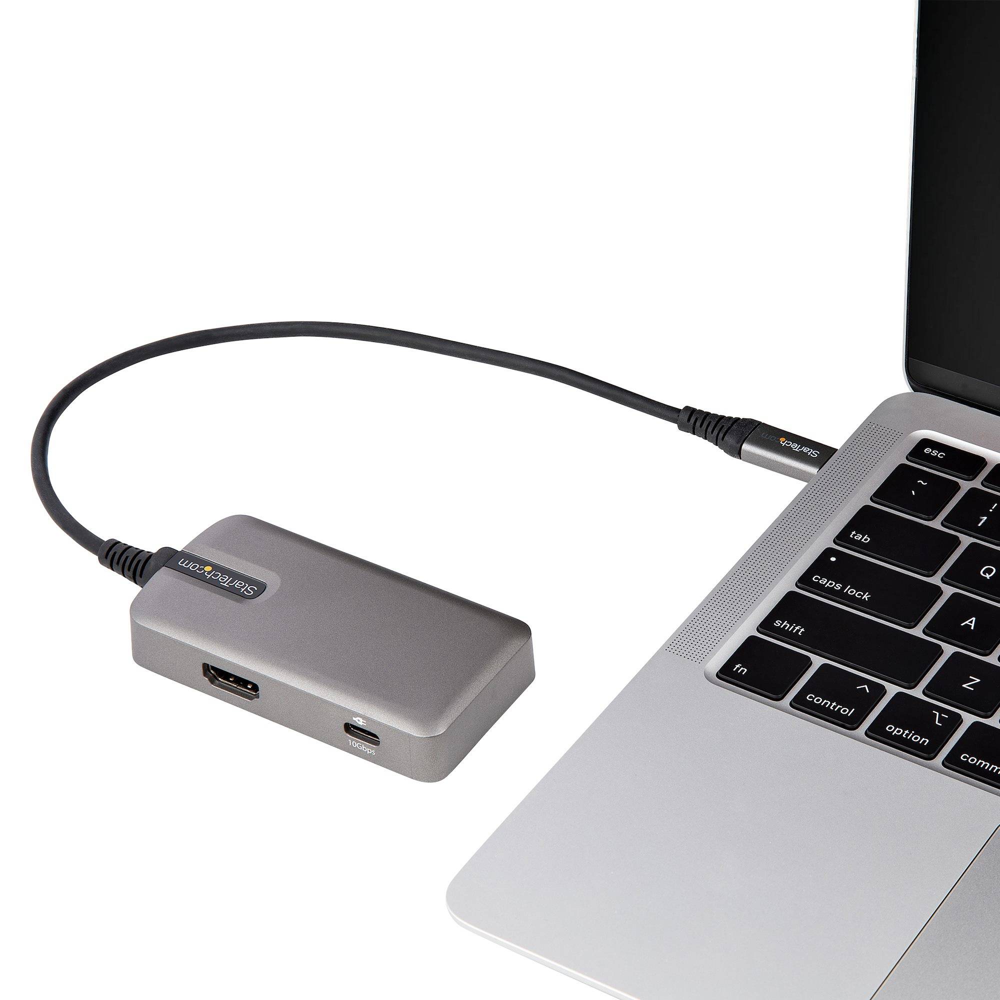 Rca Informatique - image du produit : ADAPTATEUR MULTIPORT USB-C MINI DOCK USB TYPE-C VERS HDMI 2.0