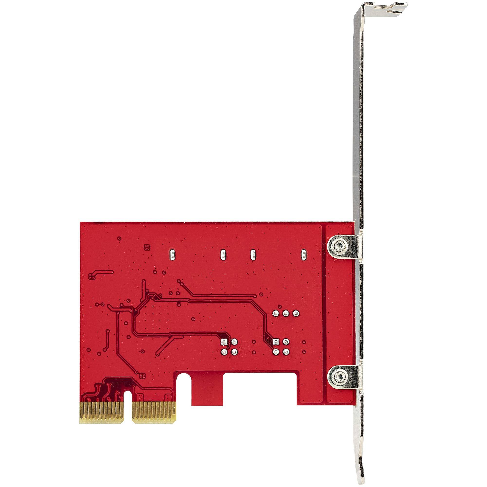 Rca Informatique - image du produit : CARTE PCI EXPRESS SATA 2 PORTS (6GBPS) - ASM1166 SATA-RAID