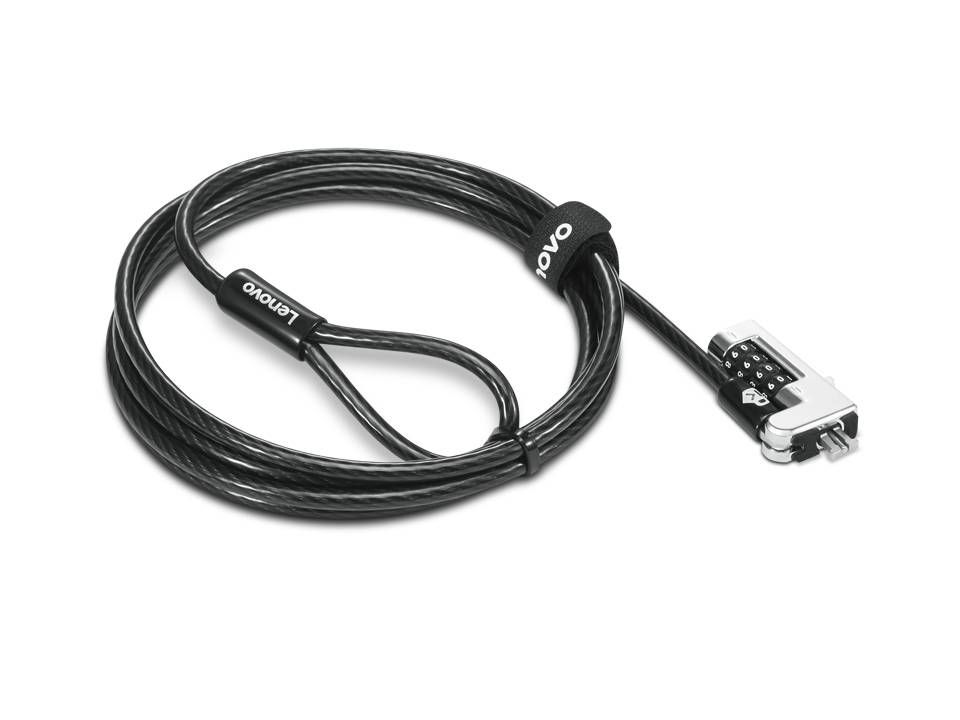 Rca Informatique - Image du produit : NANOSAVER COMBINATION CABLE LOCK FROM LENOVO