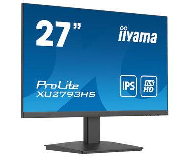 Rca Informatique - image du produit : XU2793HS-B4 27IN IPS FHD 300CD 4MS HDMI VGA DP