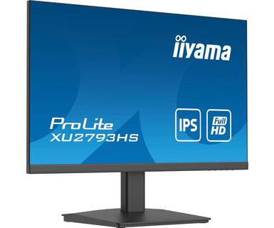 Rca Informatique - image du produit : XU2793HS-B4 27IN IPS FHD 300CD 4MS HDMI VGA DP