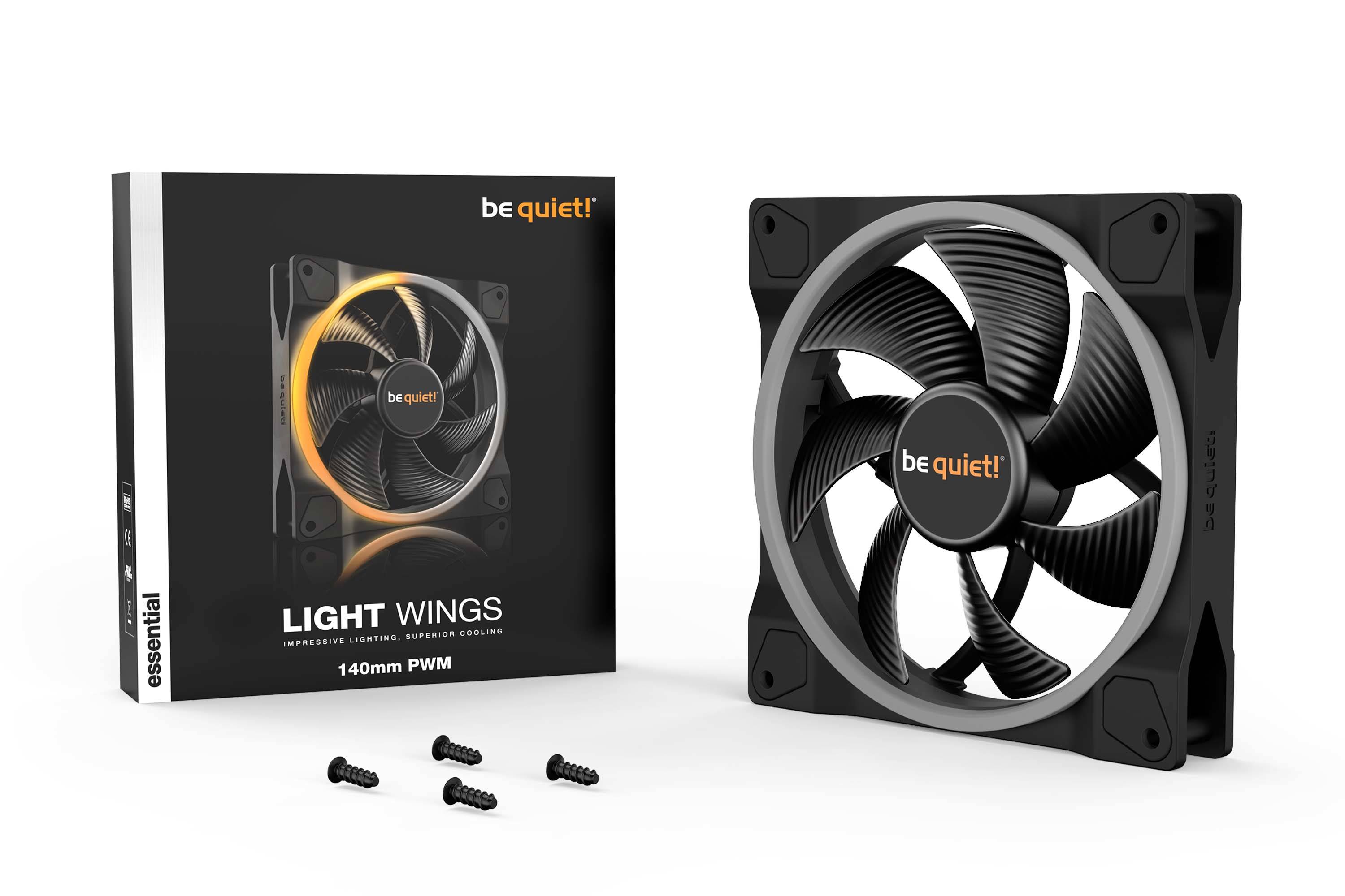 Rca Informatique - image du produit : LIGHT WINGS 140MM PWM