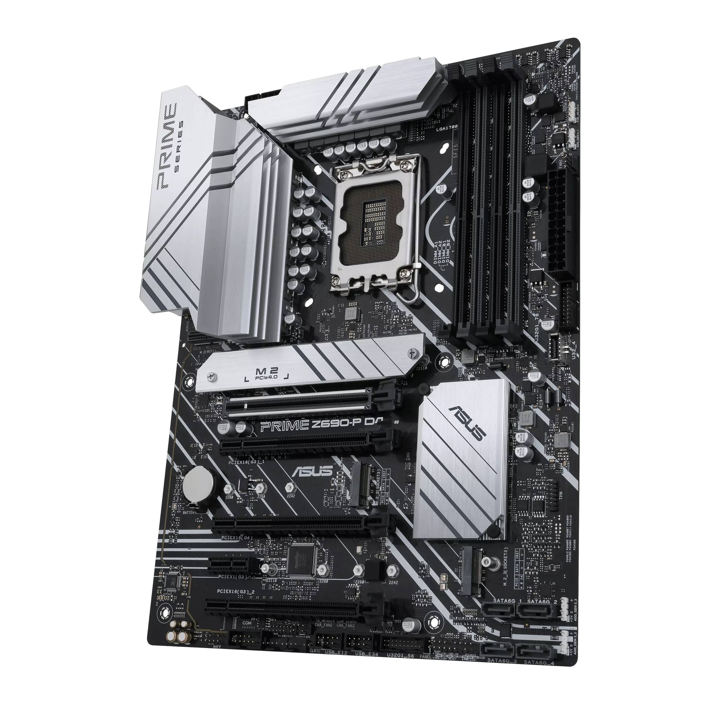 Rca Informatique - image du produit : PRIME Z690-P D4-CSM//LGA1700 Z690 USB3.2 GEN 2 MB