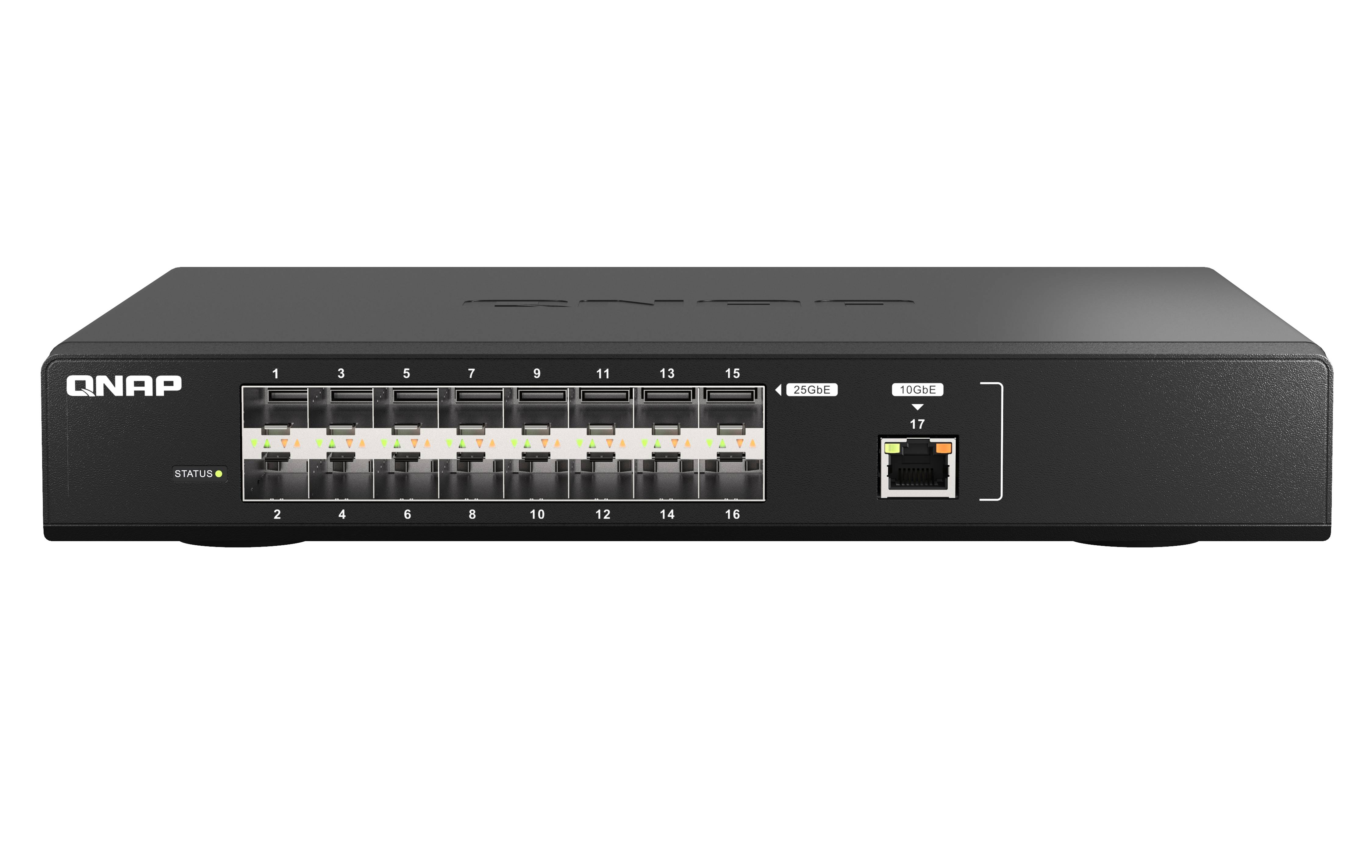 Rca Informatique - Image du produit : WEBMANAG SWITCH 1PORT 10GBERJ45 16 PORTS GBE SFP28 RM DESIGN