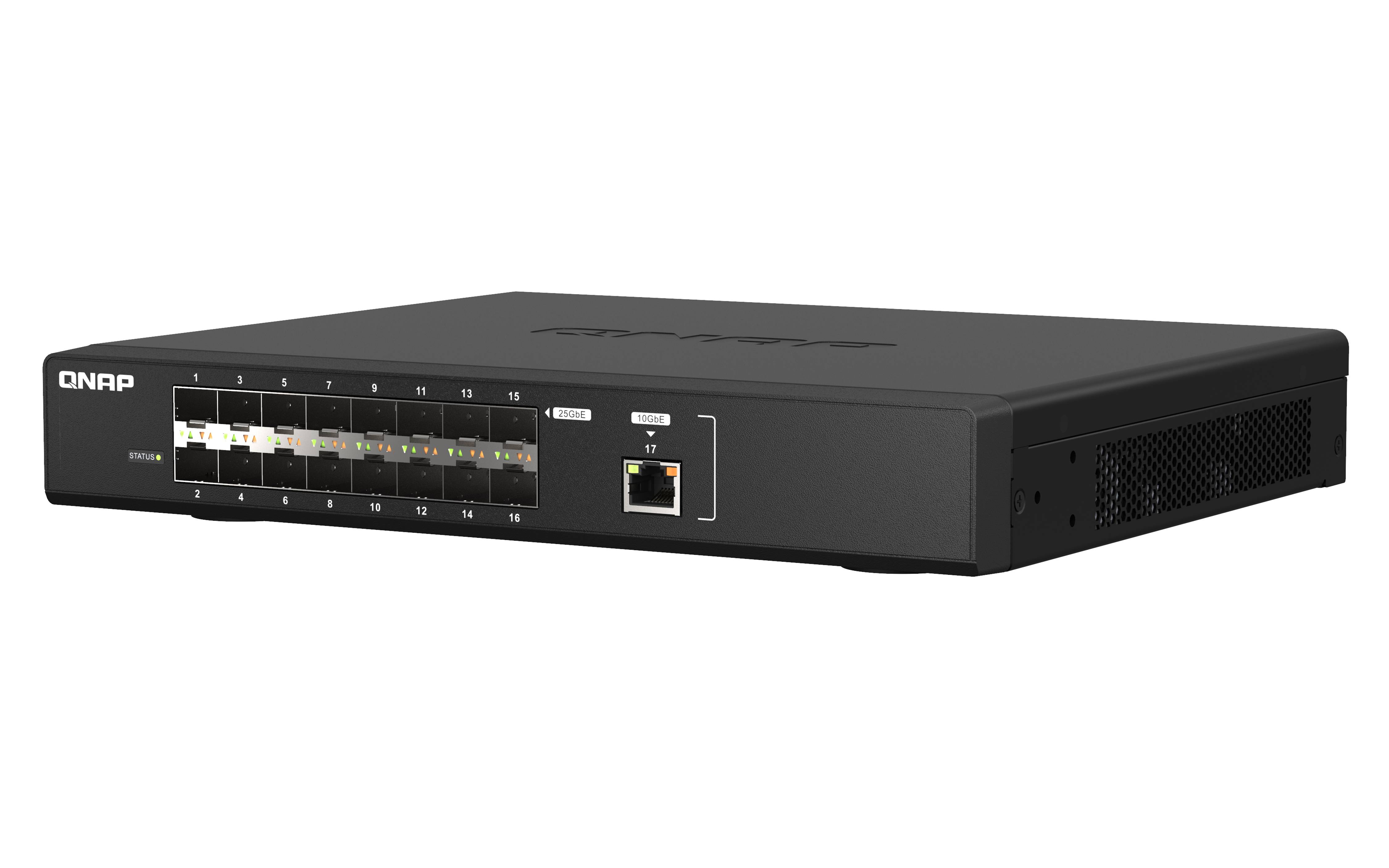 Rca Informatique - image du produit : WEBMANAG SWITCH 1PORT 10GBERJ45 16 PORTS GBE SFP28 RM DESIGN