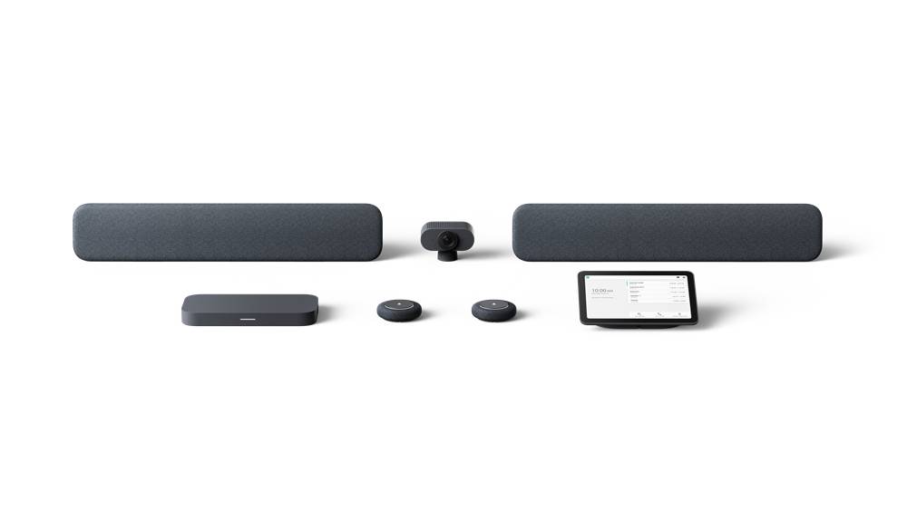 Rca Informatique - image du produit : GOOGLE MEET SERIES ONE ROOM KITS SMALL BLACK