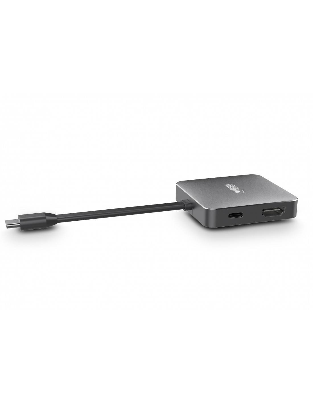 Rca Informatique - image du produit : TYPE-C STATION TRAVEL 1X USB-A 3.0 VGA/HDMI 4K SIDEREAL GRAY