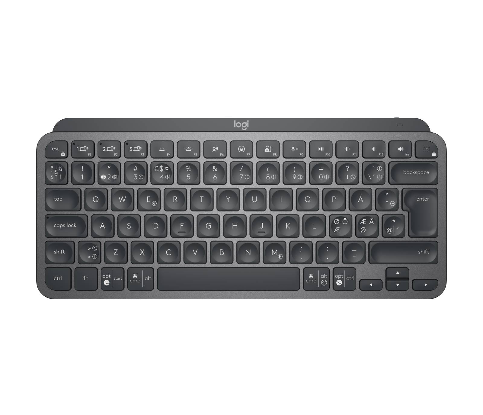 Rca Informatique - Image du produit : MX KEYS MINI FOR BUSINESS GRAPHITE - PAN - NORDIC