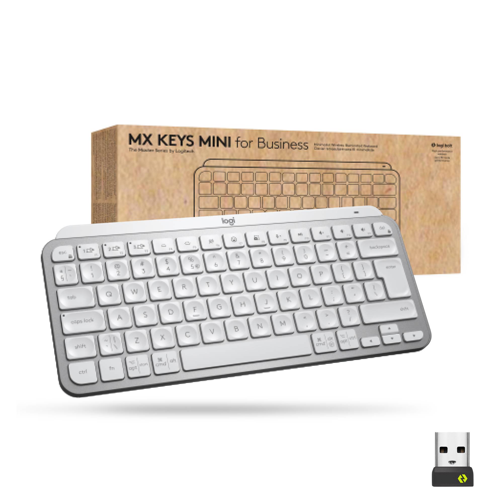 Rca Informatique - Image du produit : MX KEYS MINI FOR BUSINESS PALE GREY - US INTL - INTNL