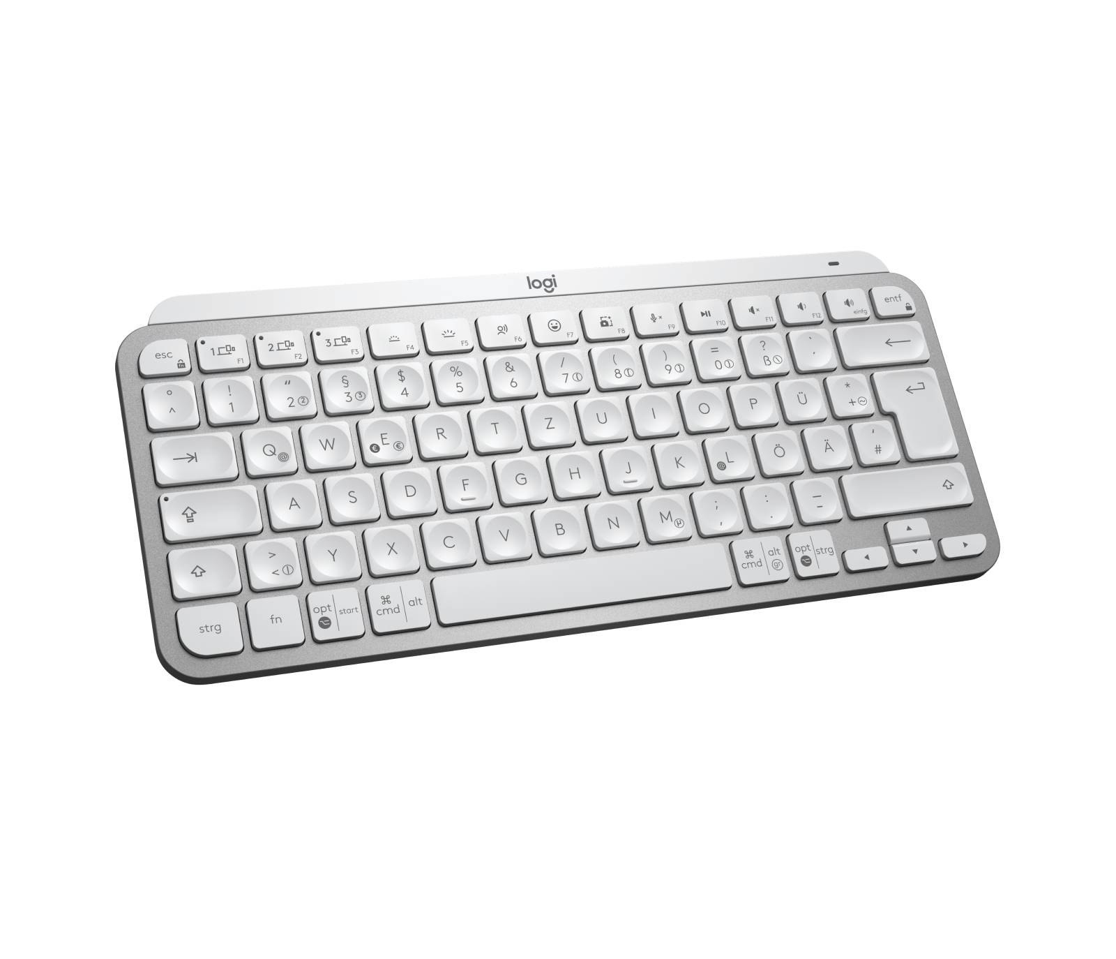 Rca Informatique - image du produit : MX KEYS MINI FOR BUSINESS PALE GREY - DEU - CENTRAL