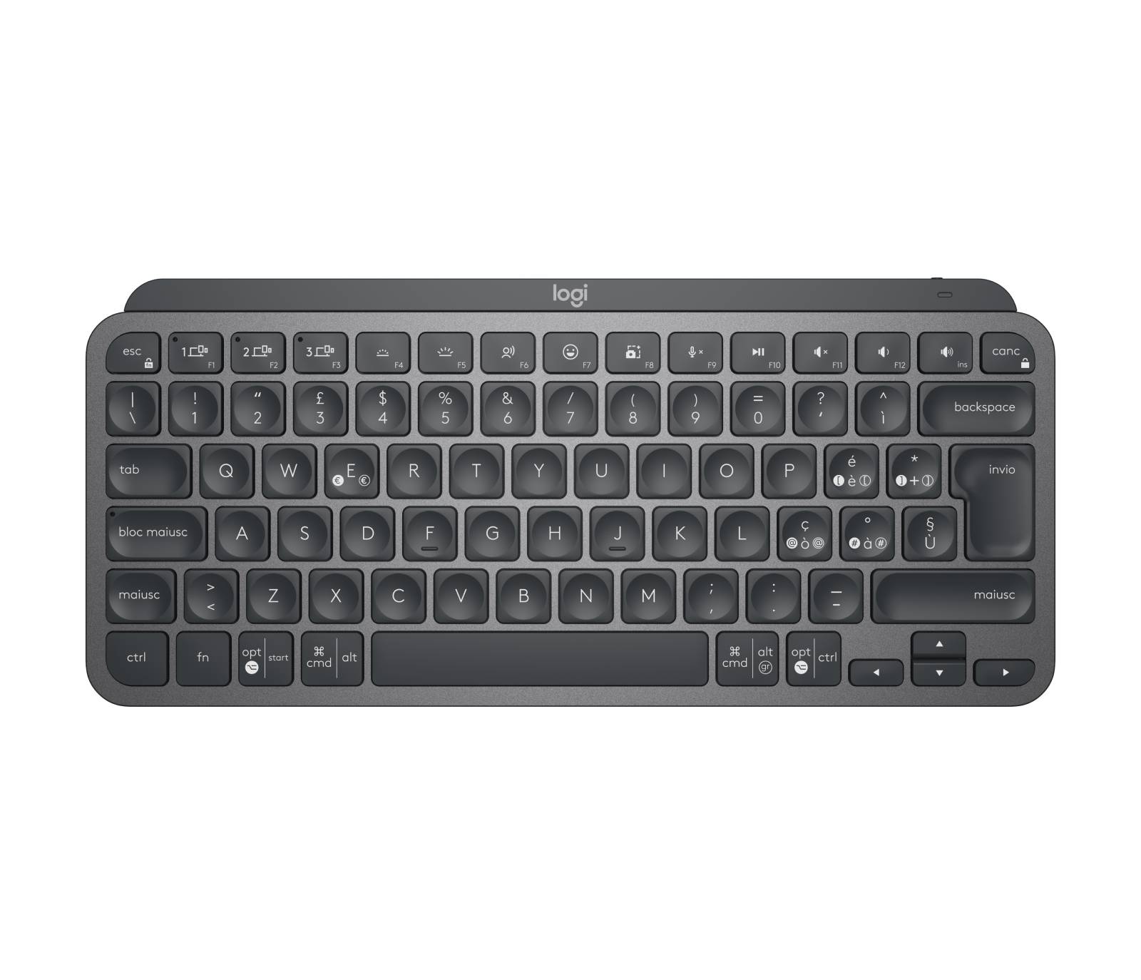 Rca Informatique - image du produit : MX KEYS MINI FOR BUSINESS GRAPHITE - ITA - MEDITER