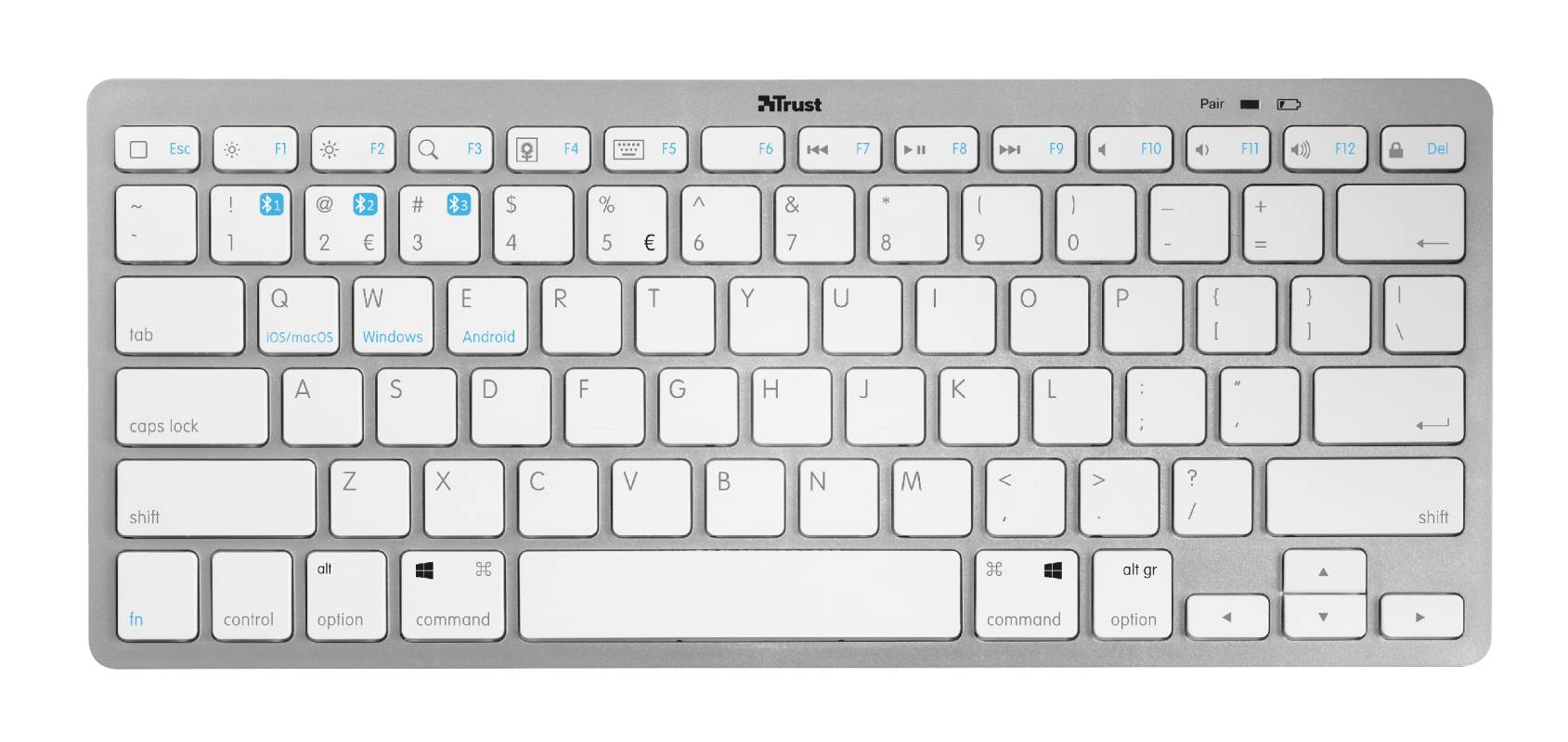 Rca Informatique - image du produit : NADO BLUETOOTH WIRELESS KEYBOARD BQ 50