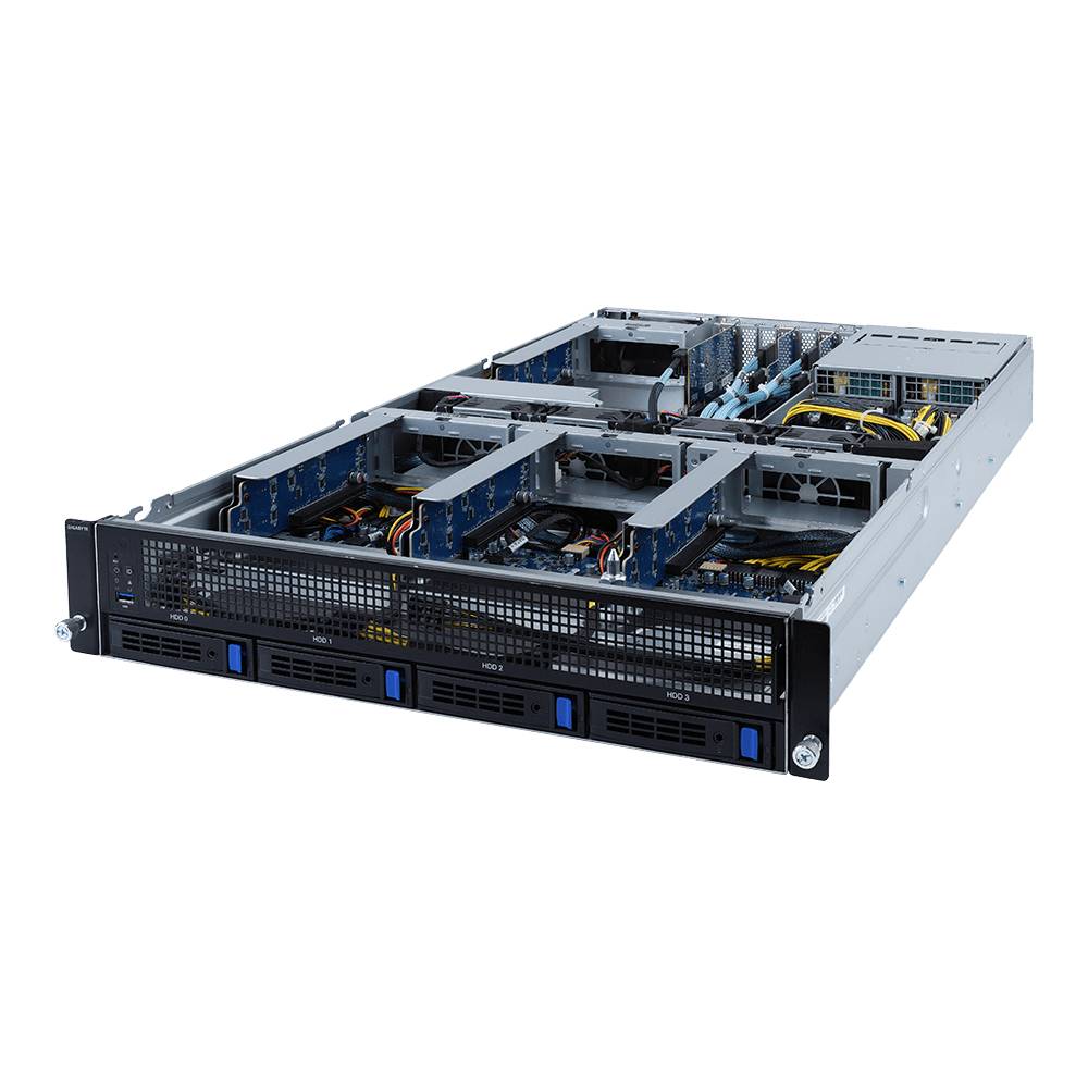 Rca Informatique - Image du produit : ARM BAREBONE G242-P31 2U 1CPU 16XDIMM 4XHDD 7XPCIE 2X1600W