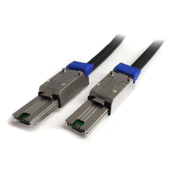 Rca Informatique - Image du produit : CABLE SAS SERIE EXTERNE - 2M - SFF-8088 VERS SFF-8088