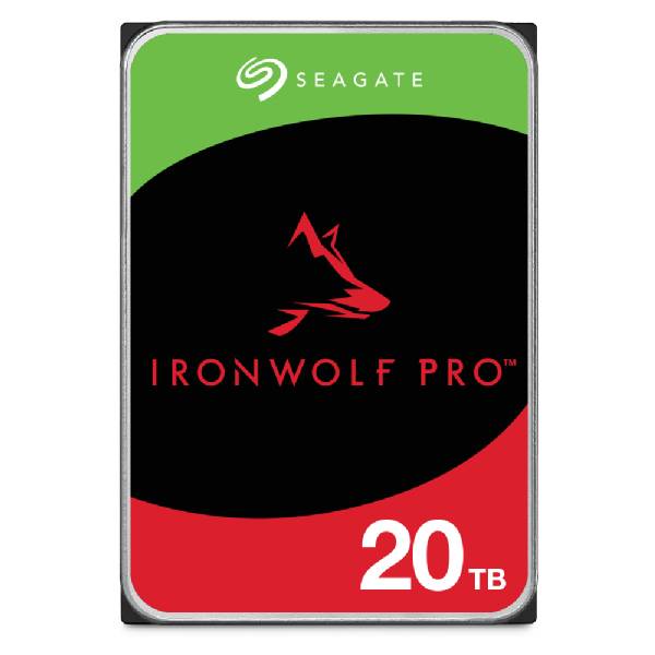 Rca Informatique - Image du produit : SEAGATE HDD IRONWOLF PRO SATA III 3.5-INCH 20TB ST20000NT001