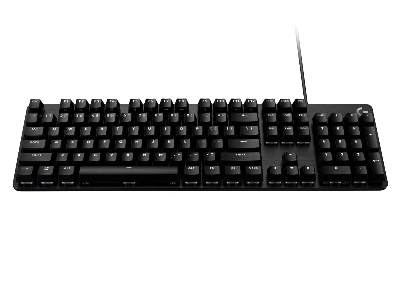 Rca Informatique - image du produit : G413 SE MECH. GAMING KEYBOARD BLACK - US INTL - INTNL