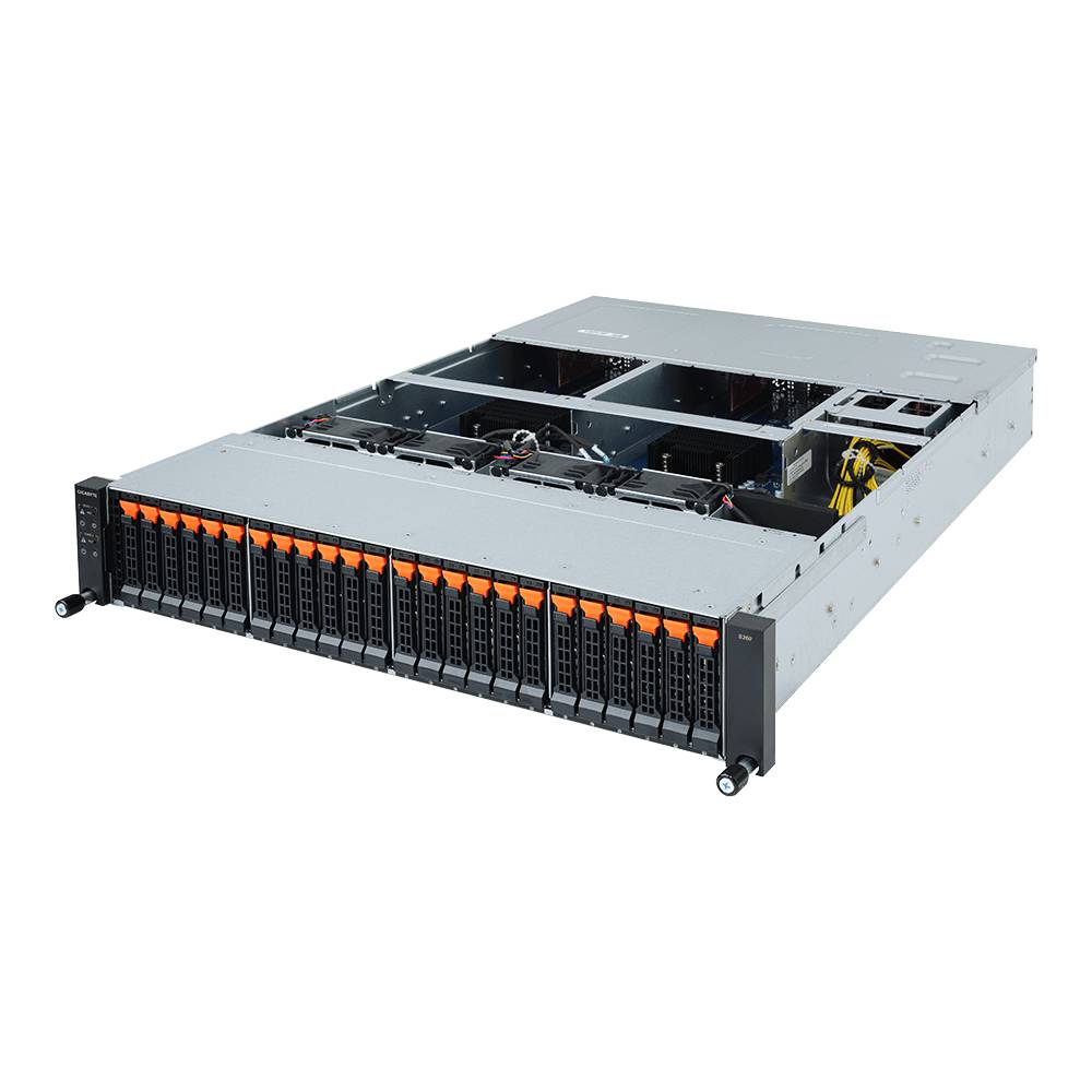 Rca Informatique - Image du produit : WD BAREBONE S260-NF1 2U2N 1CPU 0XDIMM 24XHDD 3XPCIE 2X800W