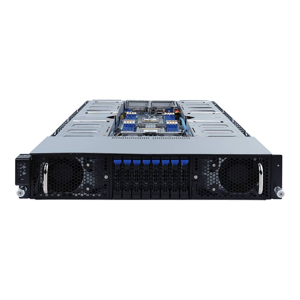 Rca Informatique - image du produit : AMD BAREBONE G292-Z45 2U 2CPU 16XDIMM 8XHDD 8XPCIE 2+0 2200W