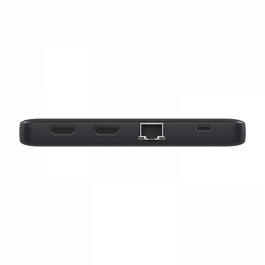 Rca Informatique - image du produit : USB-C MINI DOCK DUAL DISPLAY 4K HDMI2.0 USBA 3.2GEN1 USBC 100WPD