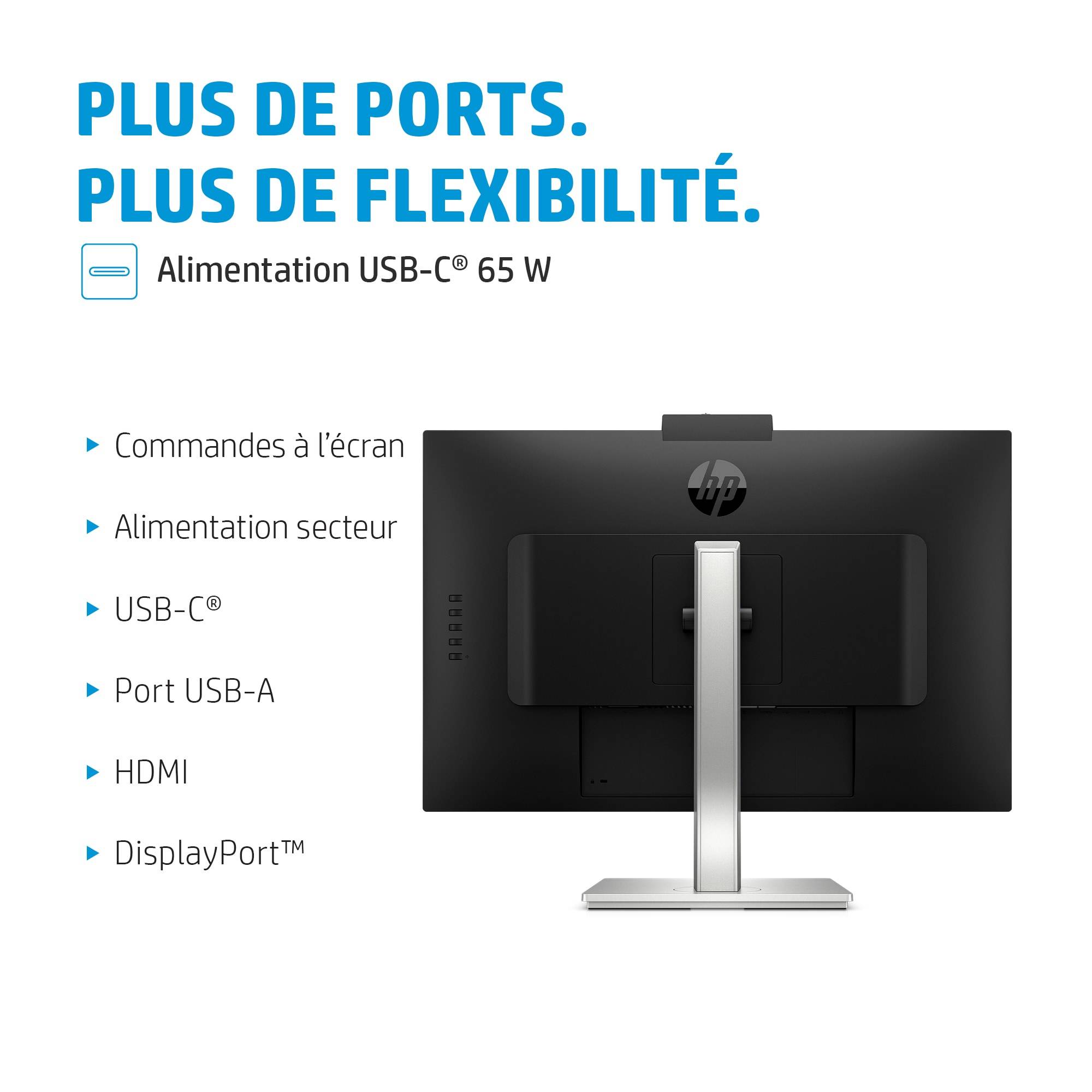 Rca Informatique - image du produit : HP E27M G4 USB-C CONF QHD MONITOR EUROPE - ENGLISH LOCALIZ