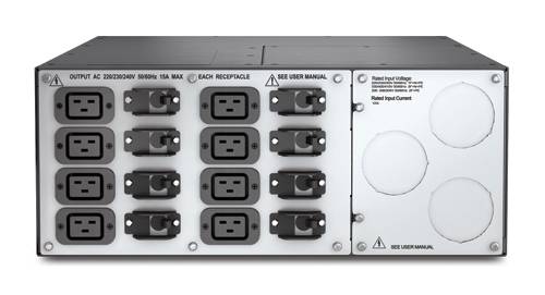 Rca Informatique - image du produit : APC SERVICE BYPASS PANEL 230V 125 A HW INPUT IEC-320 OUTPUT