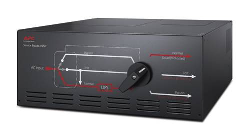 Rca Informatique - Image du produit : APC SERVICE BYPASS PANEL 230V 125 A HW INPUT IEC-320 OUTPUT