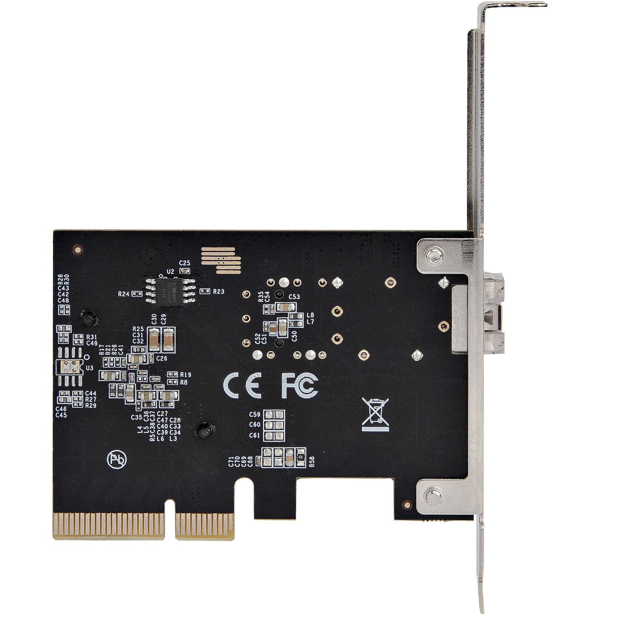 Rca Informatique - image du produit : CARTE PCI EXPRESS SFP+ OUVERT CARTE RESEAU SFP+ PCIE 10GB