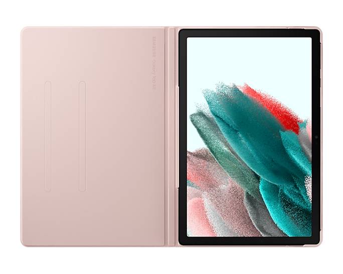 Rca Informatique - image du produit : SAMSUNG BOOK COVER GALAXY TAB A8 PINK