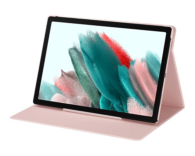 Rca Informatique - image du produit : SAMSUNG BOOK COVER GALAXY TAB A8 PINK