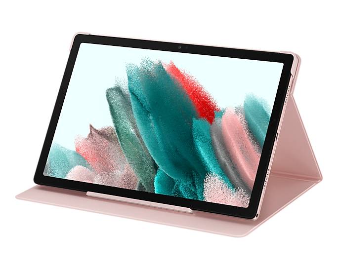 Rca Informatique - image du produit : SAMSUNG BOOK COVER GALAXY TAB A8 PINK