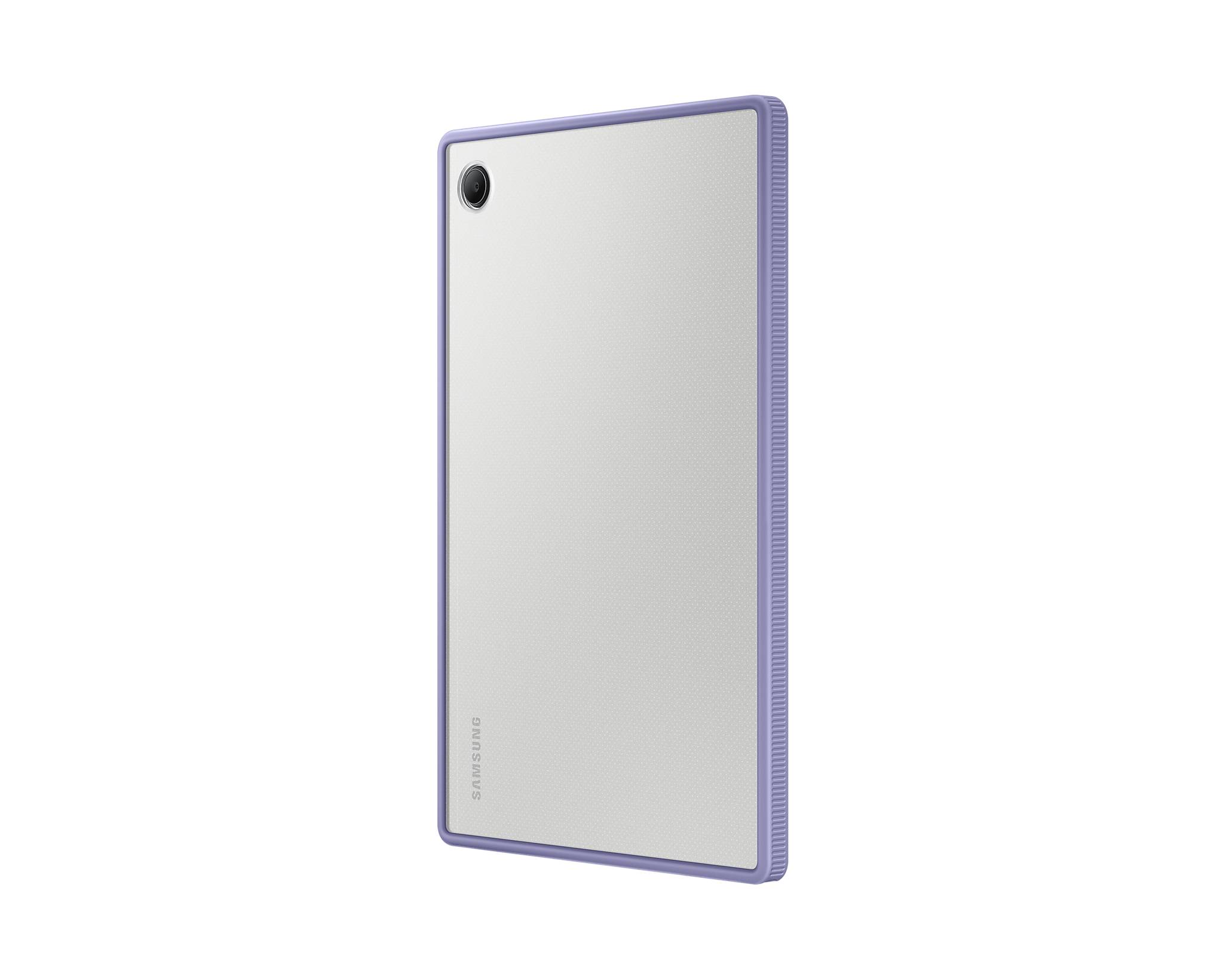 Rca Informatique - image du produit : SAMSUNG CLEAR EDGE COVER TAB A8 LAVENDER