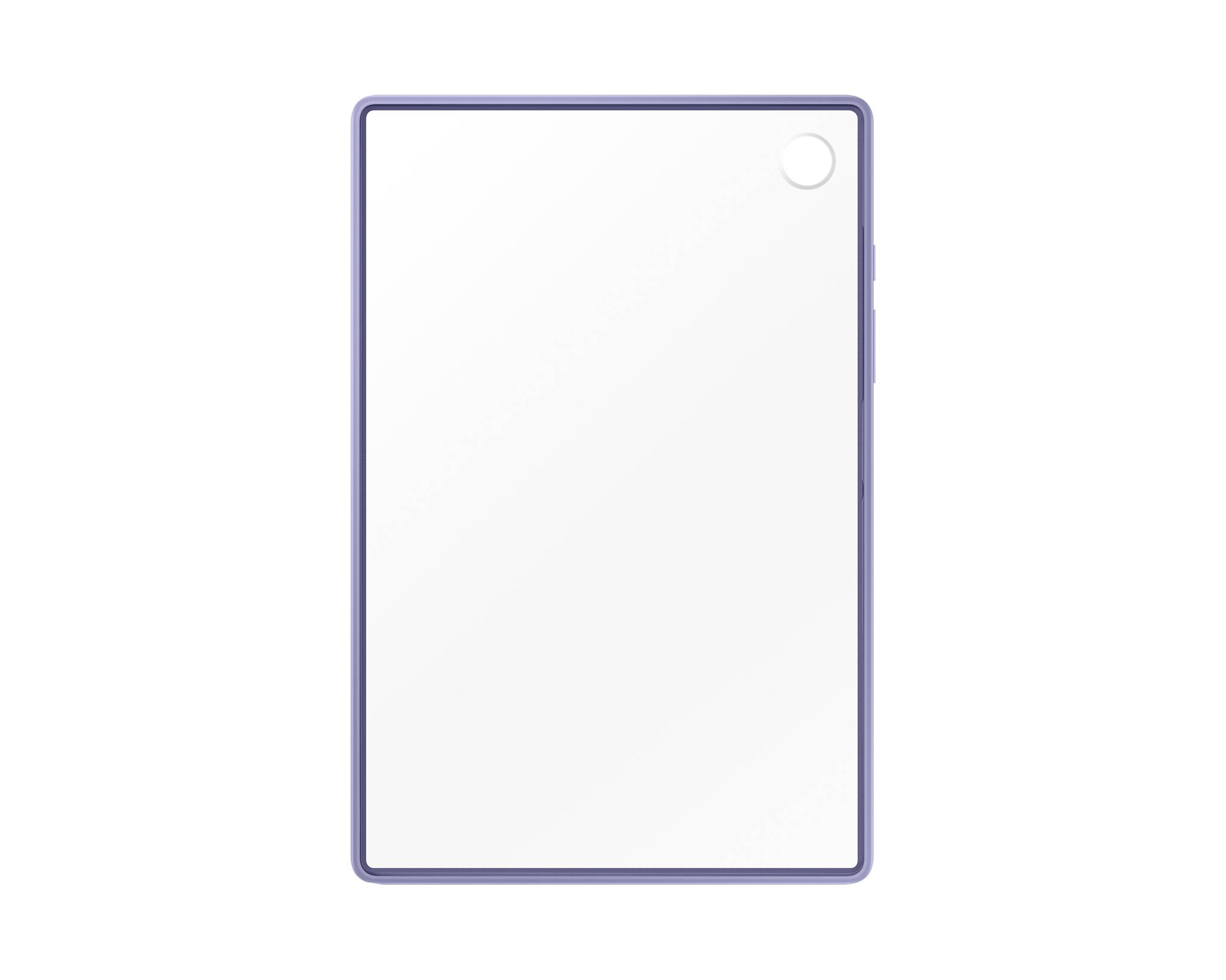 Rca Informatique - image du produit : SAMSUNG CLEAR EDGE COVER TAB A8 LAVENDER