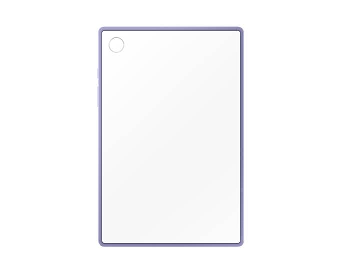 Rca Informatique - image du produit : SAMSUNG CLEAR EDGE COVER TAB A8 LAVENDER