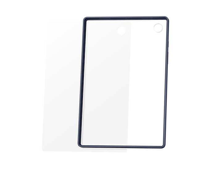 Rca Informatique - image du produit : SAMSUNG CLEAR EDGE COVER TAB A8 NAVY