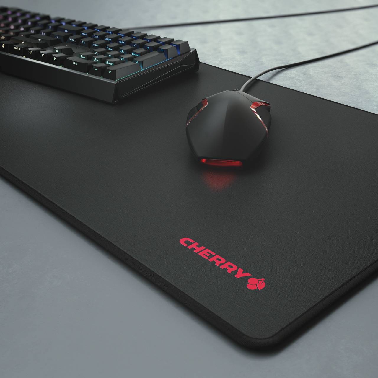 Rca Informatique - image du produit : CHERRY MP 2000 MOUSEPAD BLACK