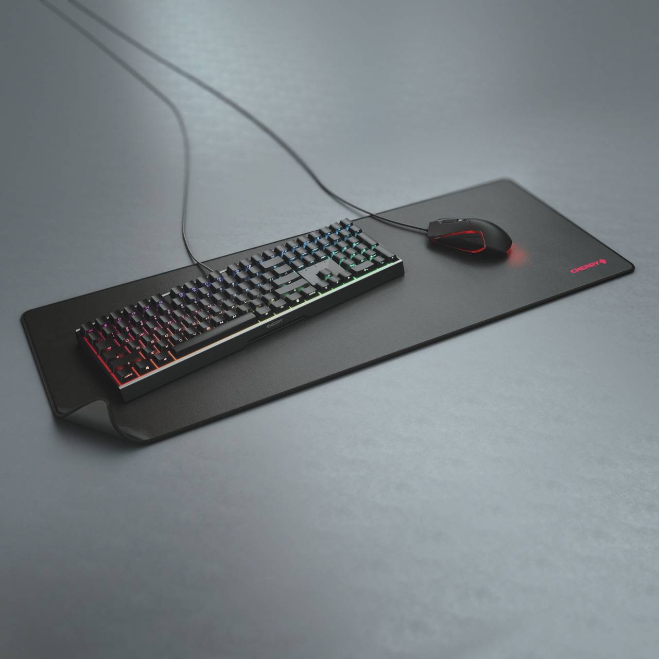 Rca Informatique - image du produit : CHERRY MP 2000 MOUSEPAD BLACK