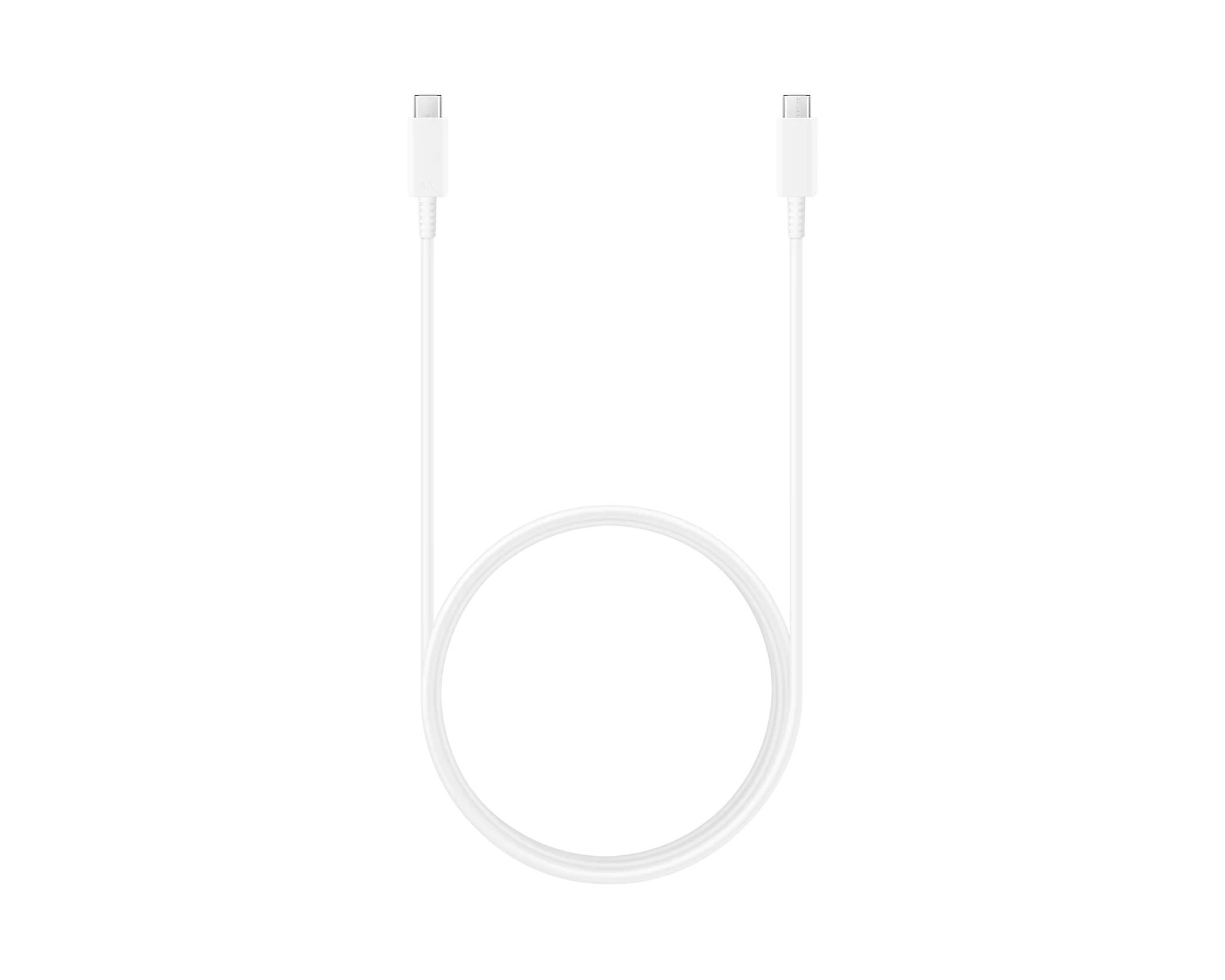 Rca Informatique - Image du produit : SAMSUNG C TO C 1.8M CABLE (5A) WHITE