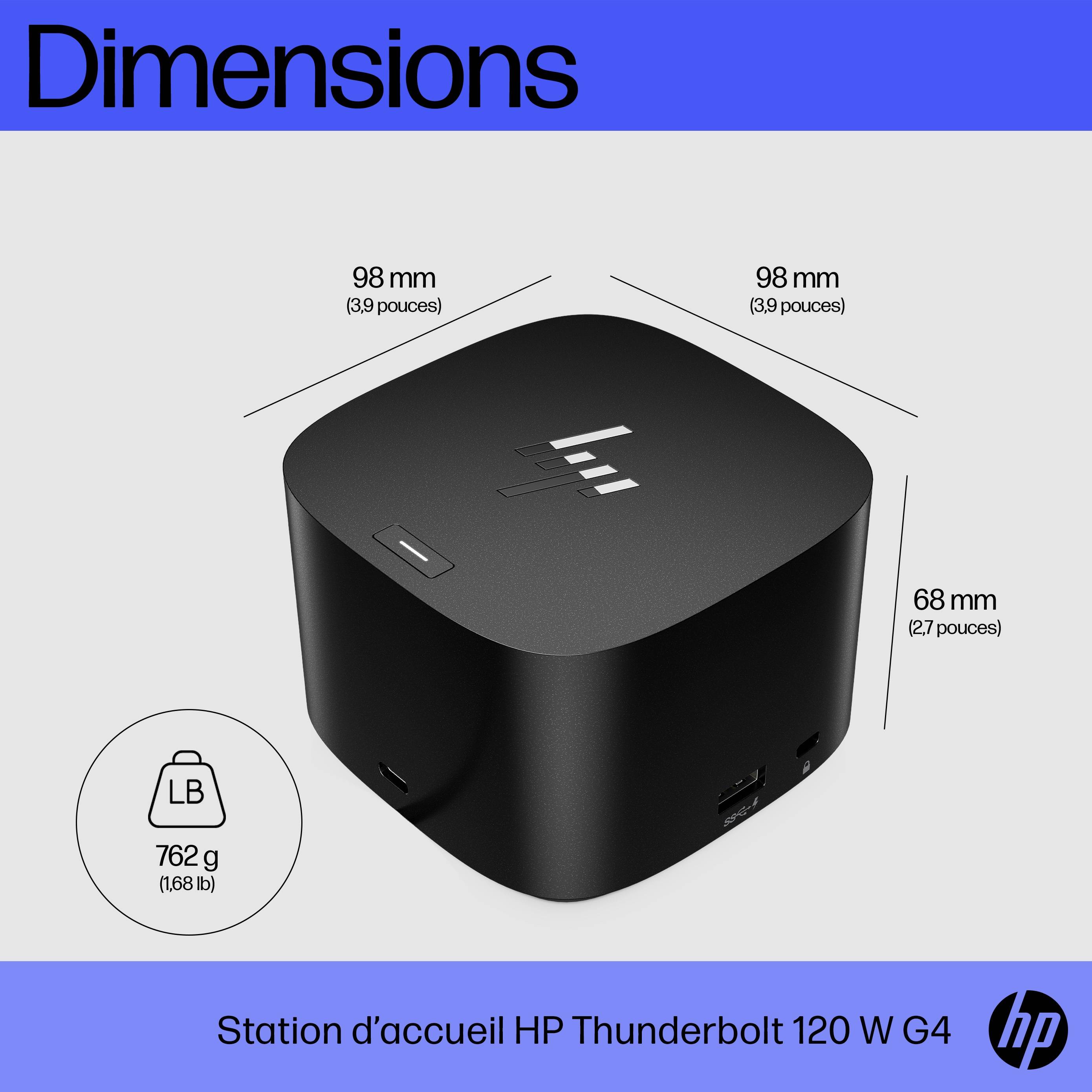 Rca Informatique - image du produit : TB 120W G4 DOCK