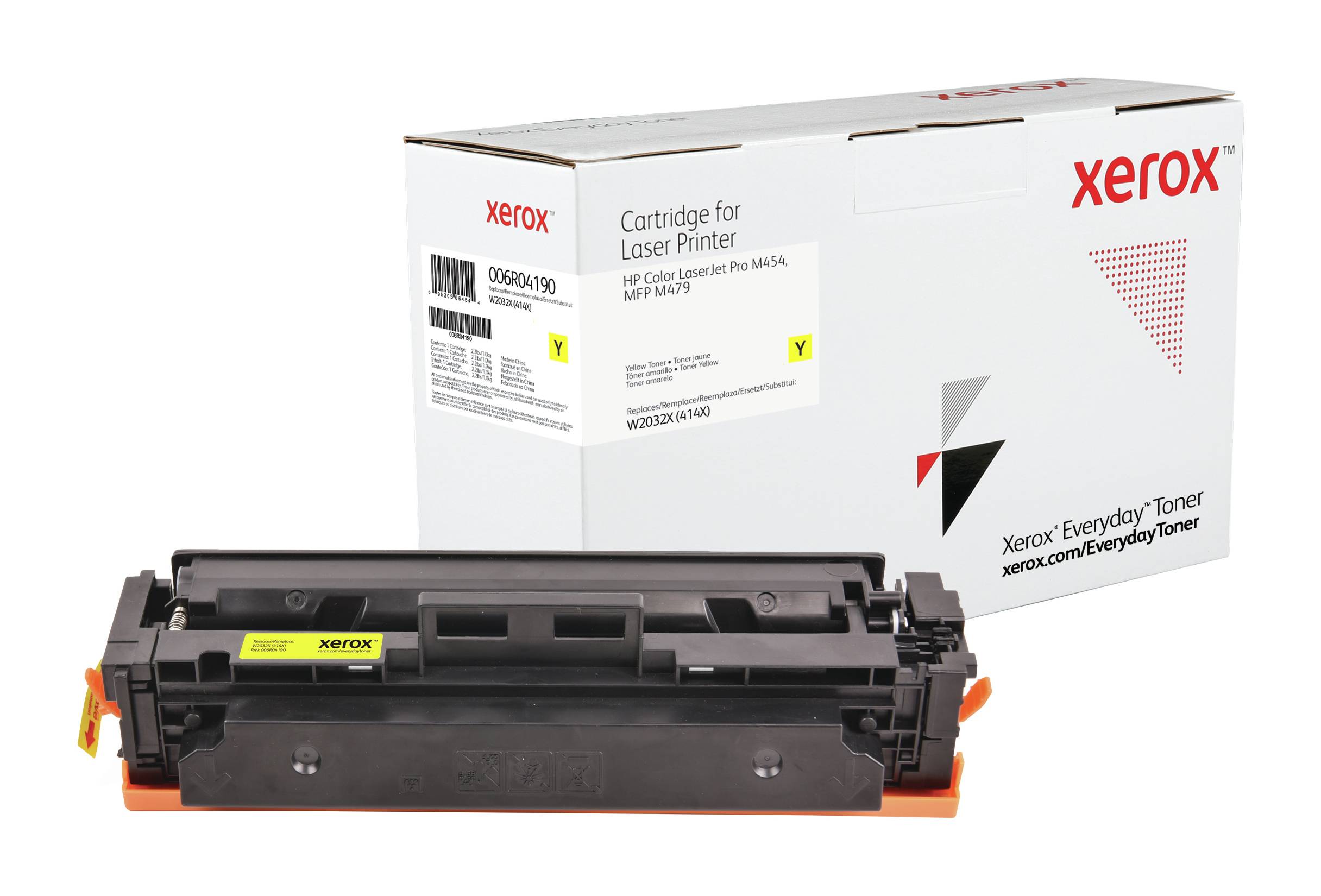 Rca Informatique - Image du produit : EVERYDAY YELLOW TONER COMPATIBLE WITH HP 414X (W2032X)