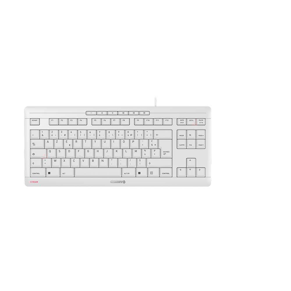 Rca Informatique - Image du produit : STREAM KEYBOARD TKL FR PALE GREY