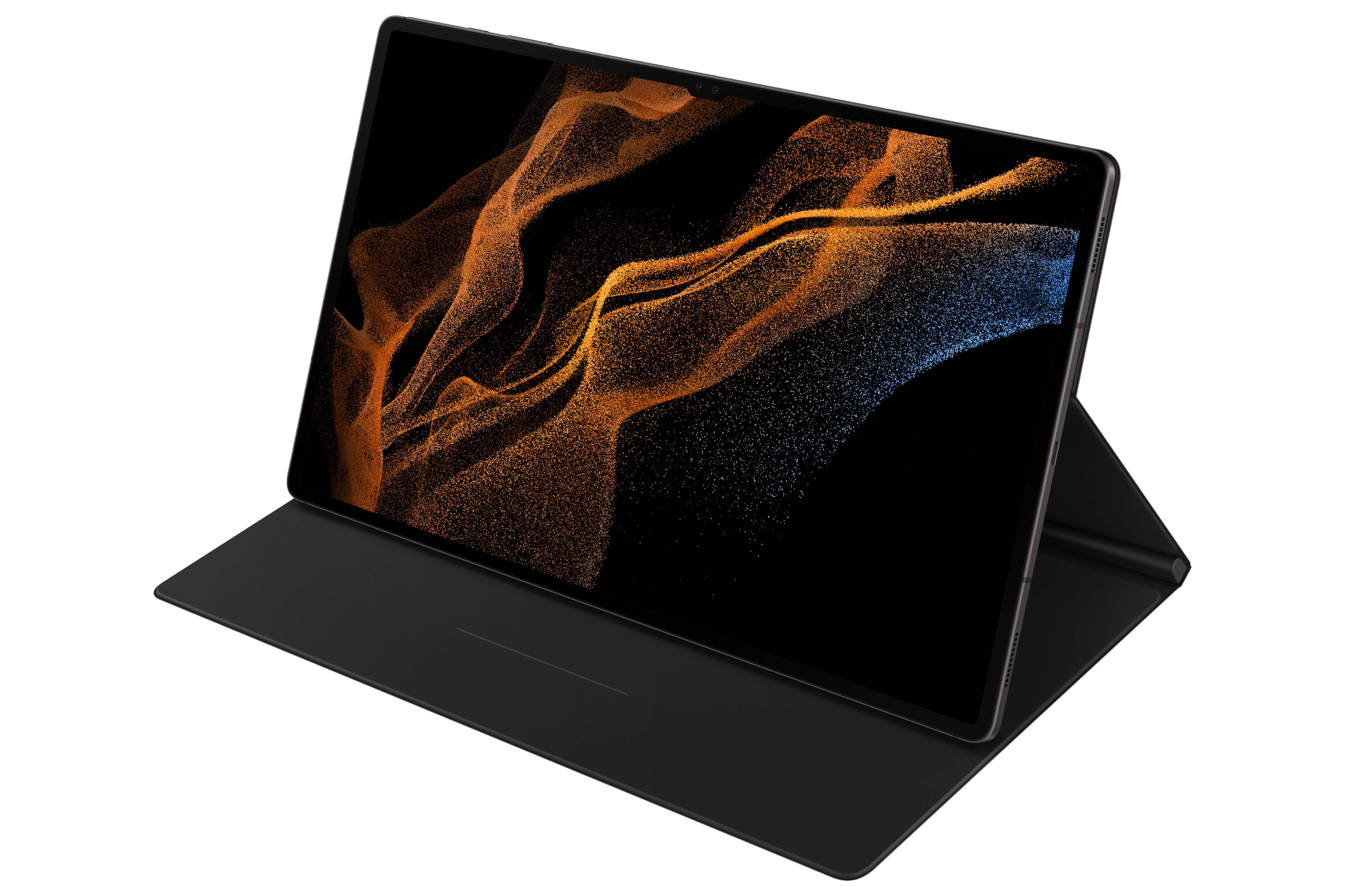 Rca Informatique - image du produit : BOOK COVER FOR TAB S8 ULTRA BLACK