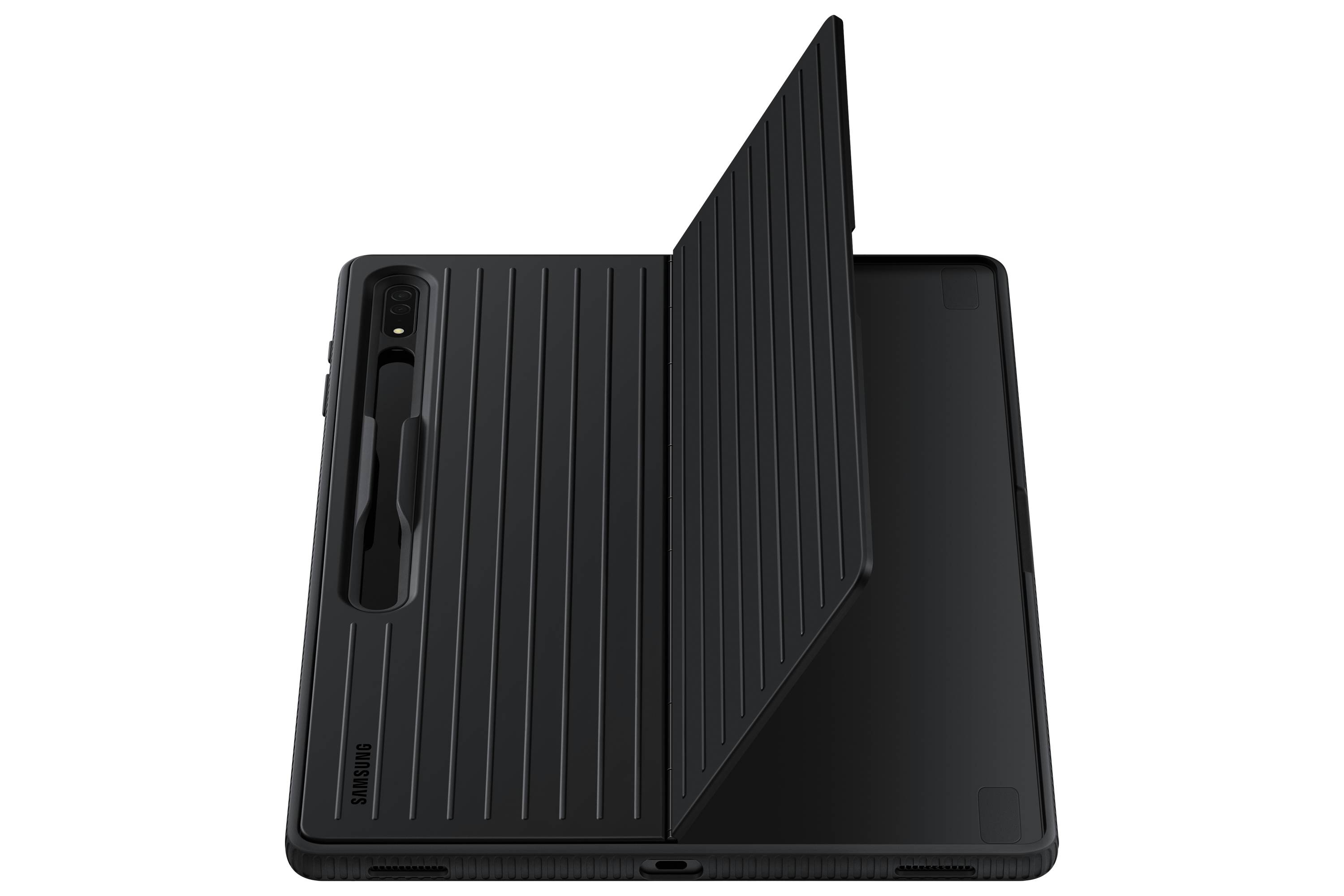 Rca Informatique - image du produit : PROTECTIVE STANDING COVER FOR TAB S8 ULTRA BLACK