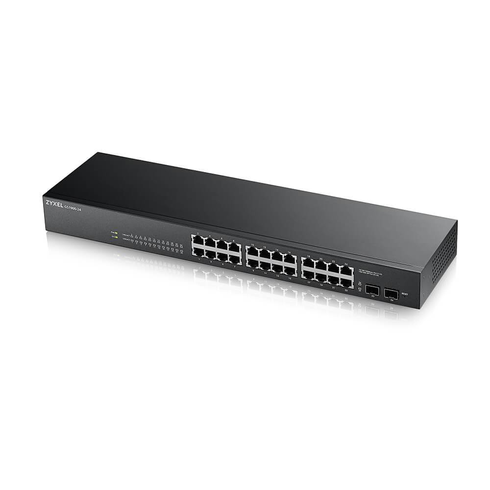 Rca Informatique - image du produit : 24 PORT GBE L2 SMART SWITCH RACKMOUNT FANLESS V2