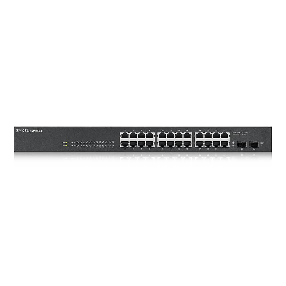 Rca Informatique - image du produit : 24 PORT GBE L2 SMART SWITCH RACKMOUNT FANLESS V2