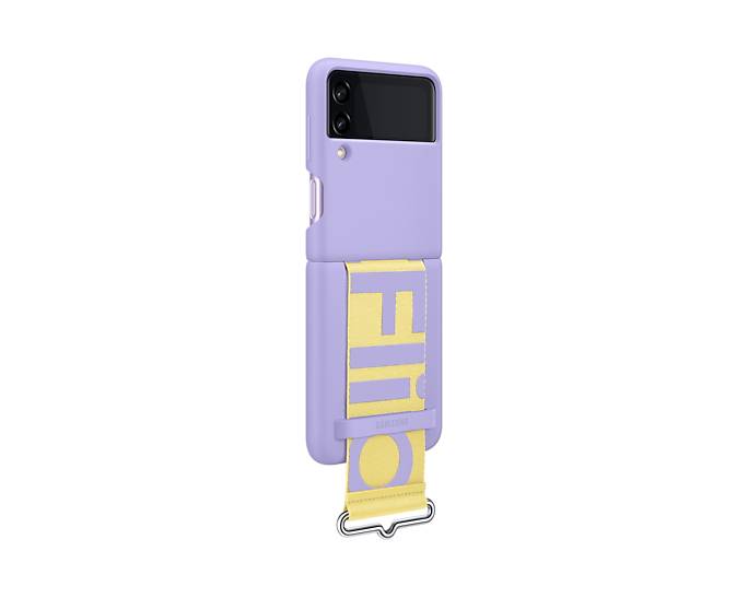 Rca Informatique - image du produit : SILICONE CASE WITH LANYARD LAVENDER