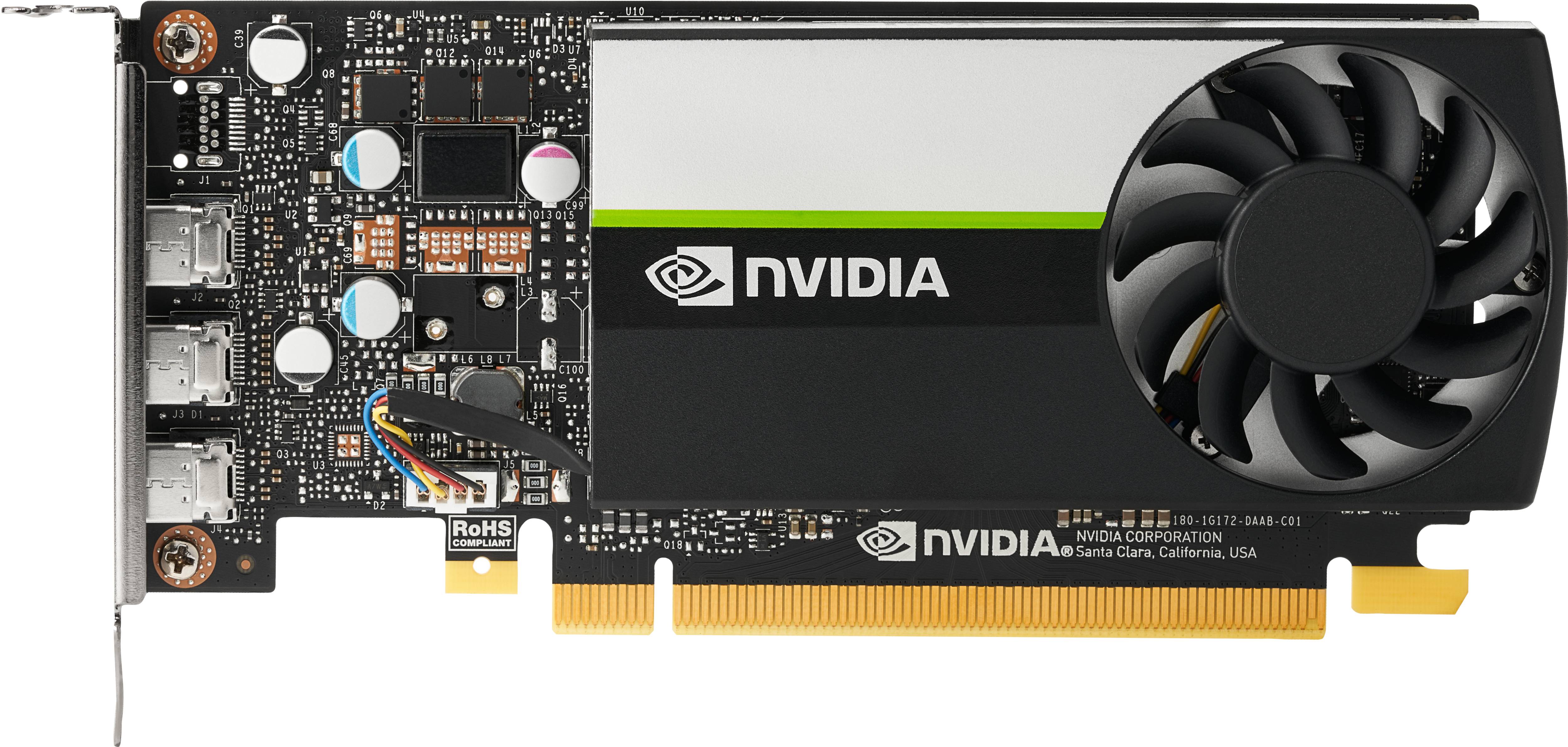 Rca Informatique - Image du produit : NVIDIA T400 4GB 3MDP GFX