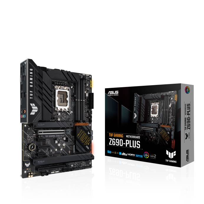 Rca Informatique - Image du produit : TUF GAMING Z690-PLUS WIFI LGA1700 Z690 USB3.2 GEN 2X