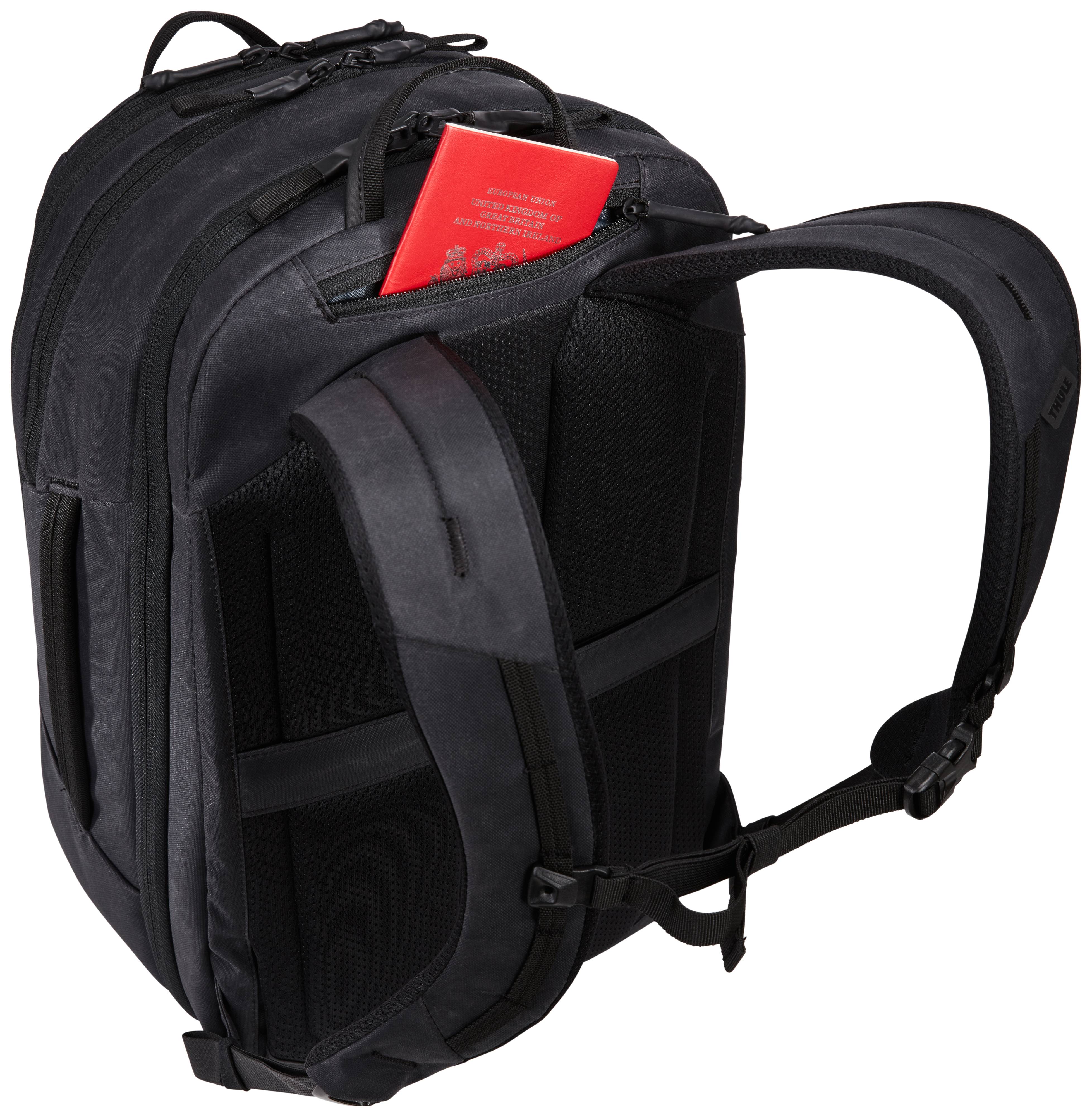 Rca Informatique - image du produit : AION TRAVEL BACKPACK 28L - BLACK