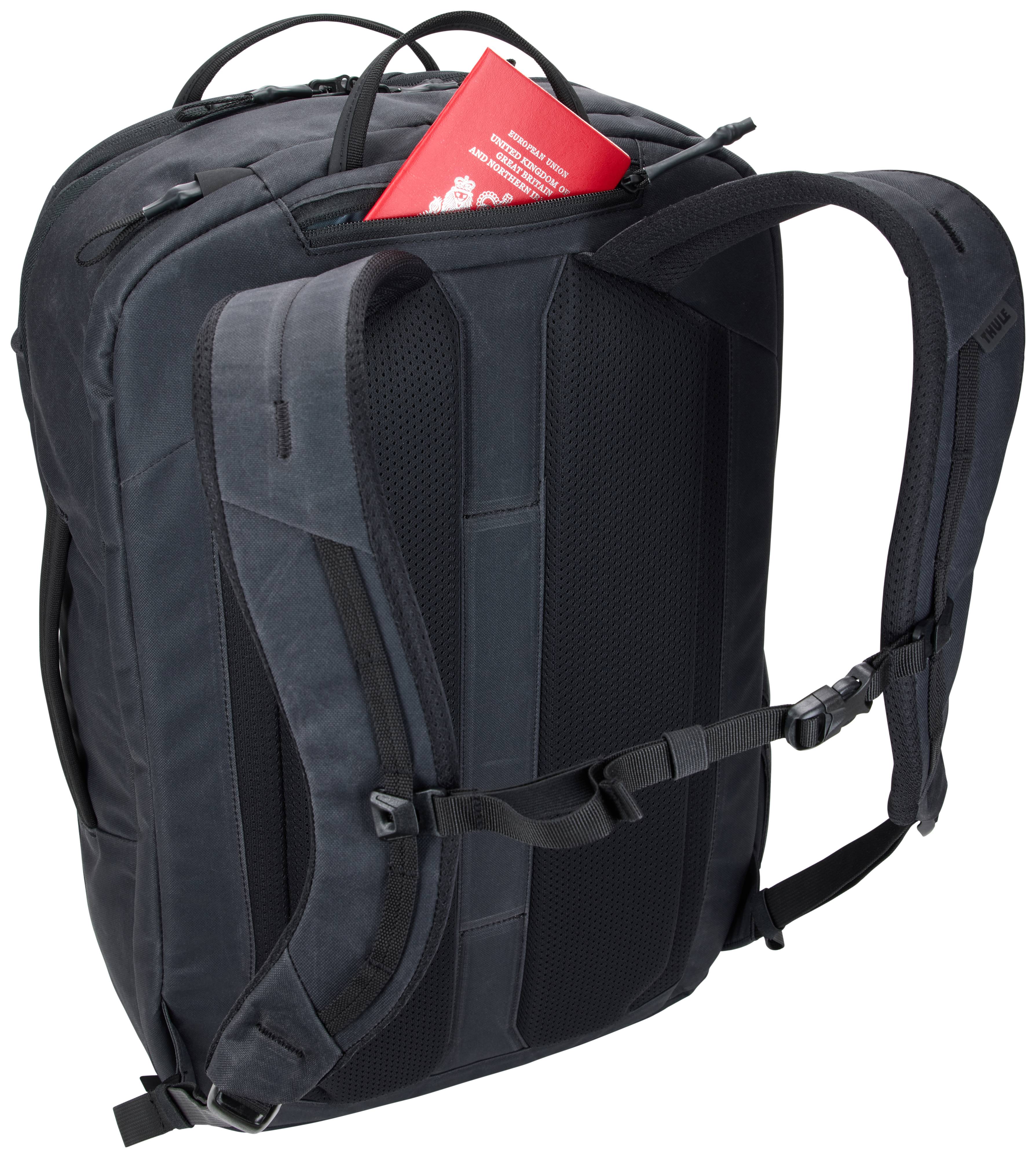 Rca Informatique - image du produit : AION TRAVEL BACKPACK 40L - BLACK